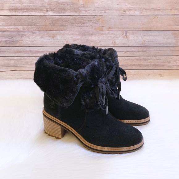 Timberland Shoes - Timberland Black Sienna High Waterproof Mid Boots